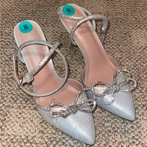 BCBGeneration Sequin Bow Heels